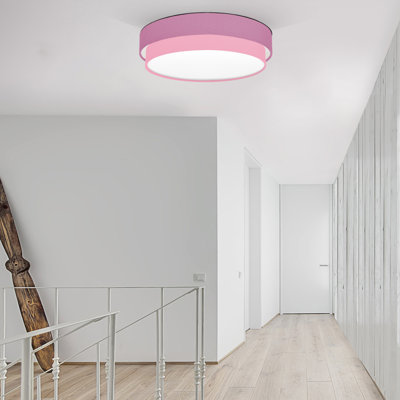 Avory Fabric Flush Mount