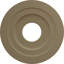 Médaillon de plafond H 12,125 po x l 12,125 po x P 0,875 po Nadia-27782257