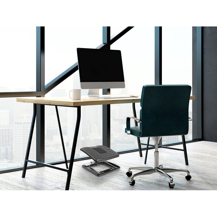 Mount-It! Ergonomic Footrest for Office or Home | Under Desk Tilting  Footrest | Adjustable Desk Foot Rest with Massaging Surface and 3 Tilt  Positions