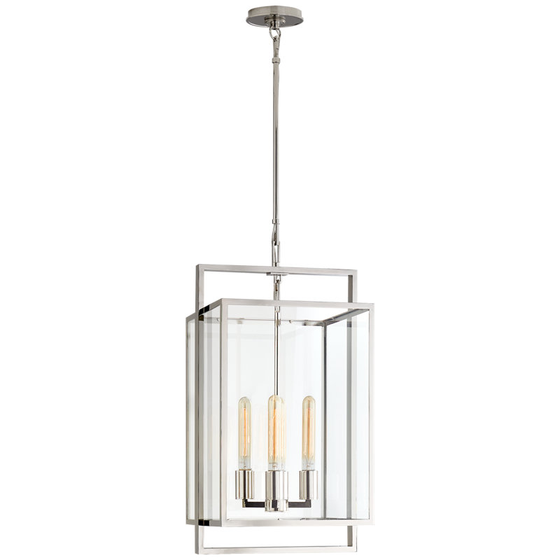 Ian K. Fowler Halle Small Lantern, Polished Nickel