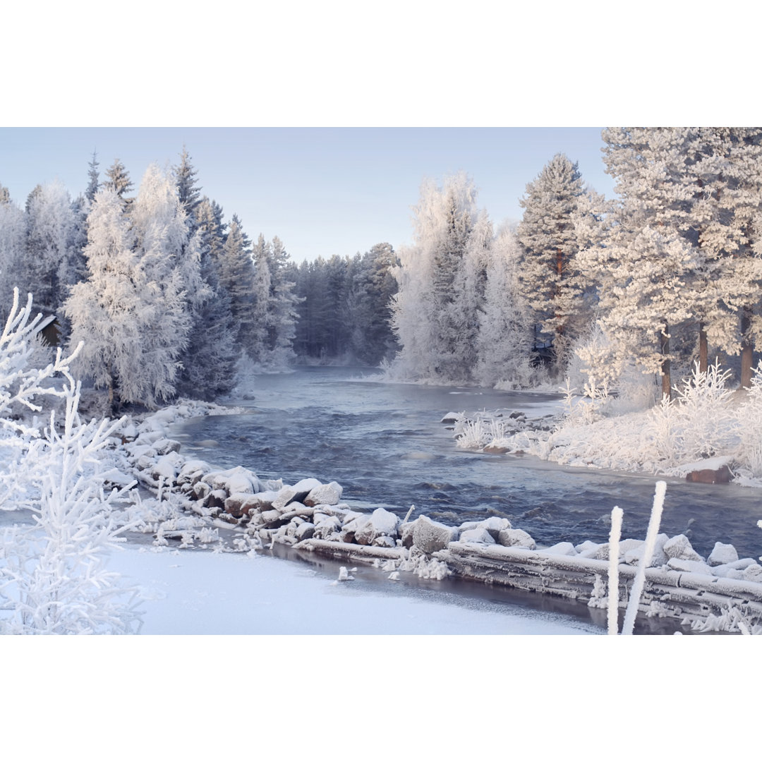 Schöne Winterlandschaft von 5ugarless - Drucken