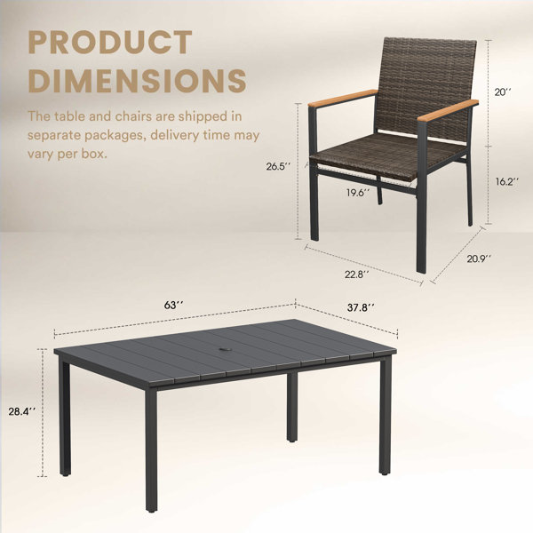 Dimensions du produit