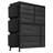 10-Drawer Fabric Dresser with Side Pockets & Hooks, Storage Cabinet for Bedroom, Nursery, Living Room Organization-1587194480