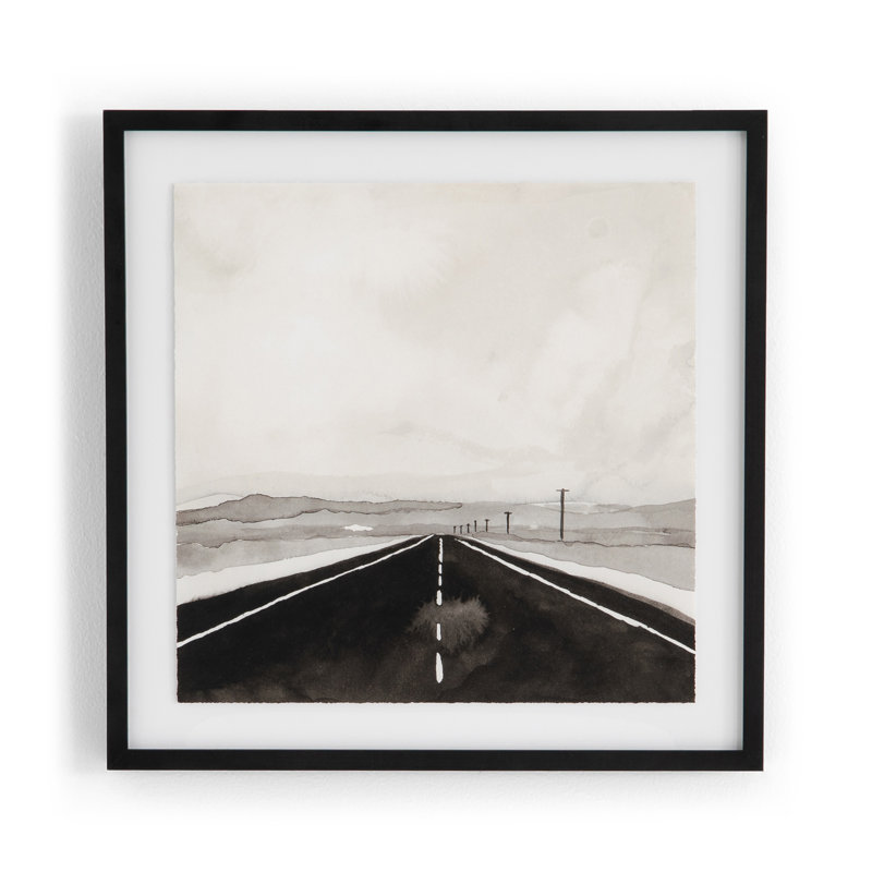 Open Road Painting by Kelly Colchin, 24" H x 24" W x 2.5" D