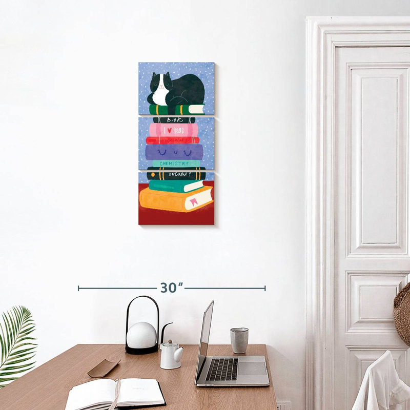 Rat de bibliothèque, H 27 po x l 12 po