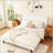 Stylish High Headboard Bed with 54 Inch Headboard, High Quality Materials, Comfortable Back Design for Reading or Relaxing, King Size-1999186061-1999186059