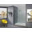 66-72 W x 76 H Frameless Single Sliding Shower Door-71095548