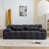Tissu noir est en rupture de stock