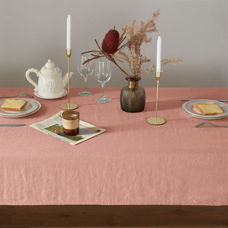 Nappe TOSMO, Rose, 60 po x 120 po