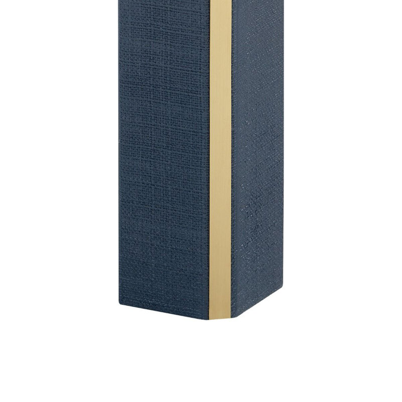 Lauren 48.5'' W Console Table, Navy Blue