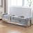 Drewes Velvet Storage Bench for Bedroom End of Bed with Double Lids,Gold Legs-410114513