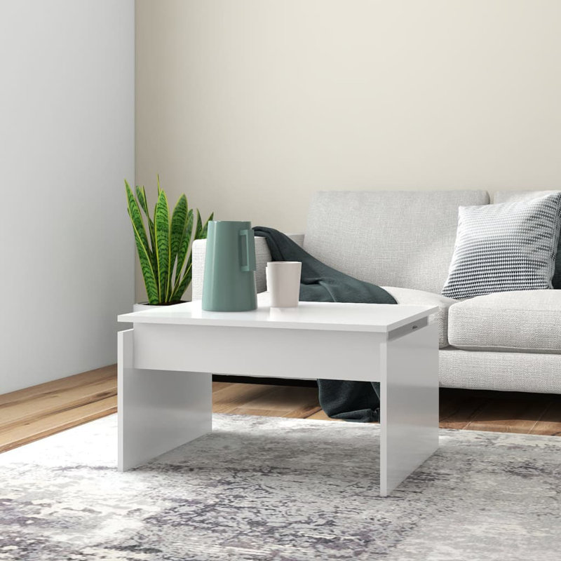 Goderski Sled Coffee Table, White