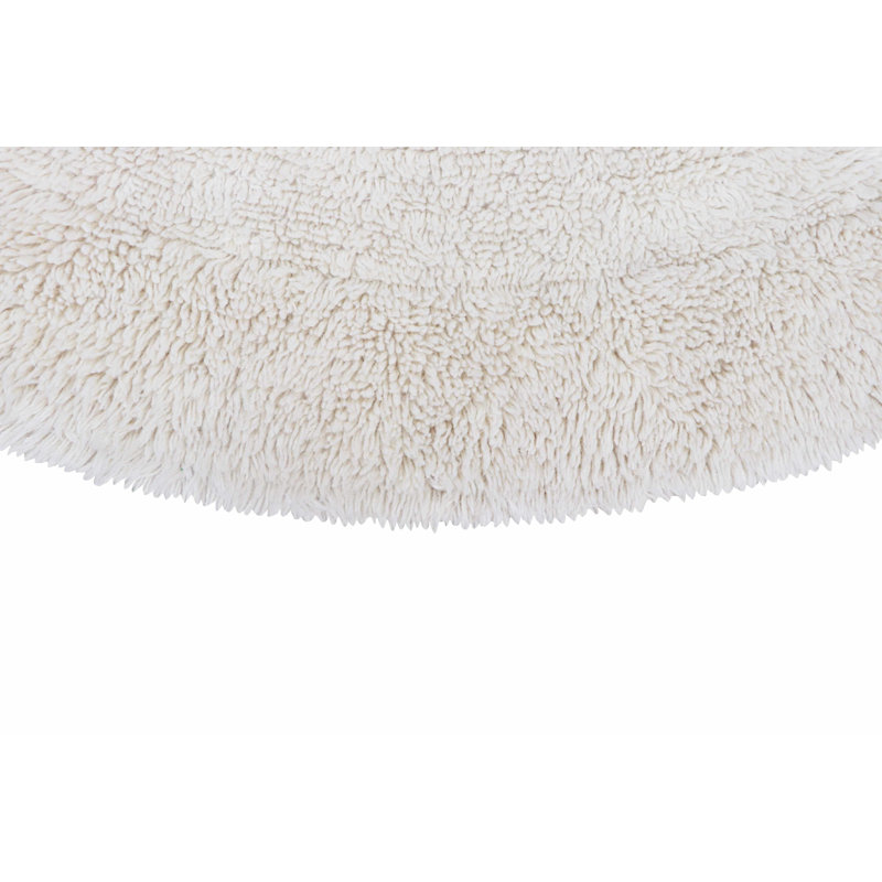 Sheep Of The World Hand Tufted Wool Area Rug in Sheep White