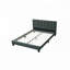 Upholstered Wooden Bed with Tufted Headboard-1488123559-1488123556