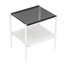 Coffee Table And End Tables Set Of 3, Tempered Glass Table With MDF Layer, Modern Tables For Living Room-1532948452