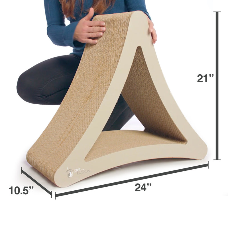 Scratching Post, Large (24" H x 10.5" W x 21.2" D)