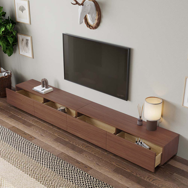 Meuble télé Comerico, L 118 po, Brun