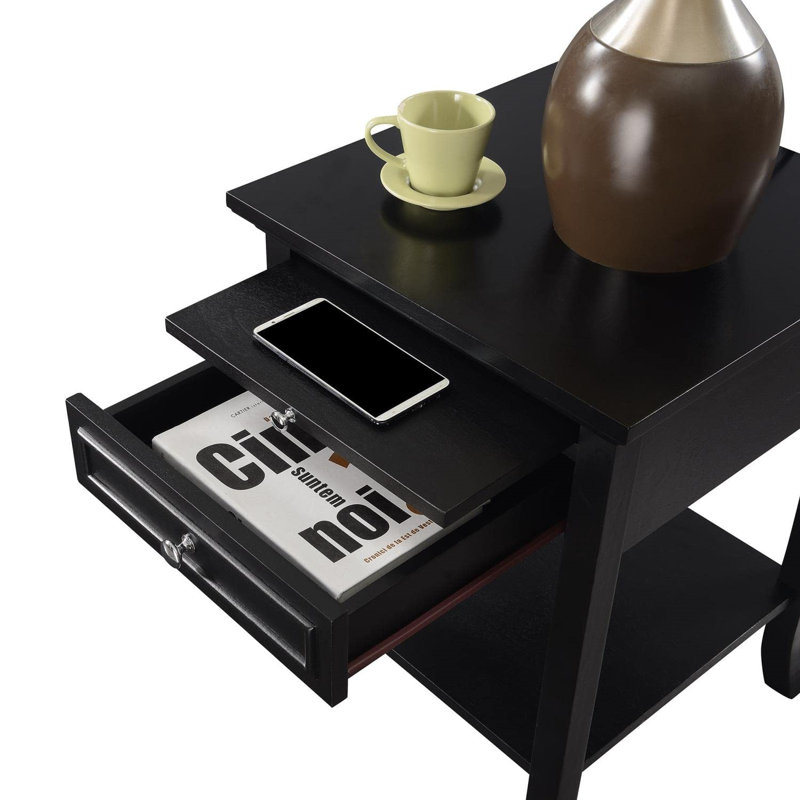 End Table, Black