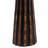 Modern Black & Walnut Wood Accent Table