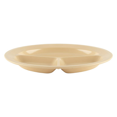 Ensemble de 12 assiettes à 3 compartiments 11 po de profondeur