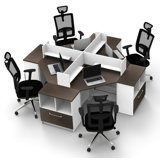 Lany Corner Partition Desk