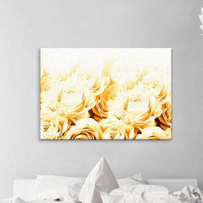 Bed Of Roses - Print on Canvas