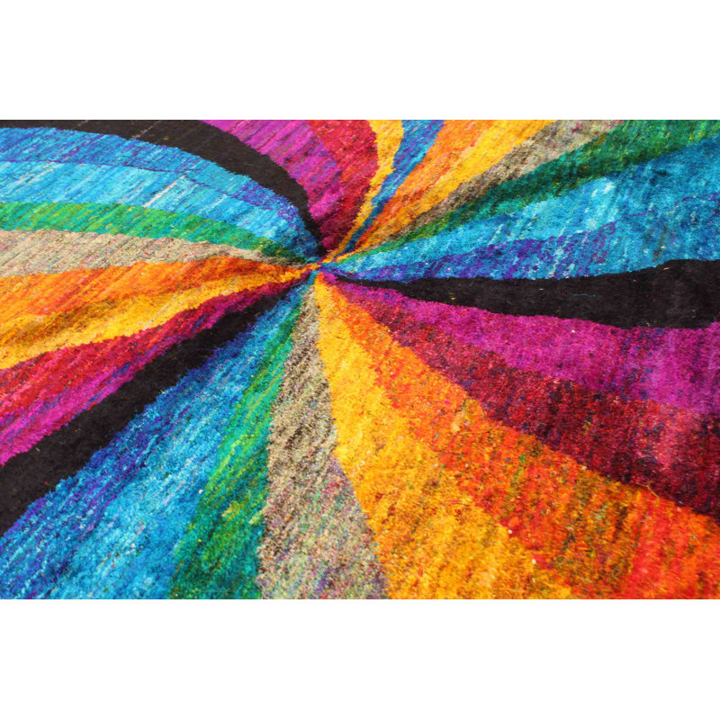 Tapis multicolore Opulence 5 pi 6 po x 5 pi 6 po