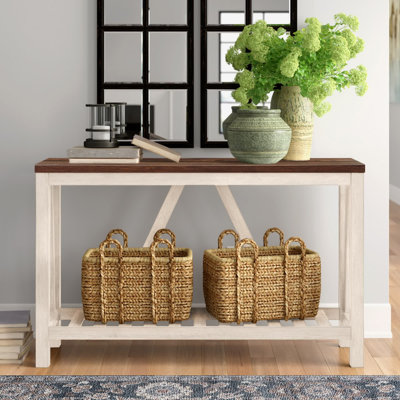 Rakira Modern Farmhouse Console Table