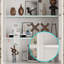 Vitrine en bois avec tiroirs H 78,7 po-126132758-126132757