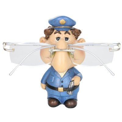 Figurine fantaisiste policiers de porte-lunettes Kyzer