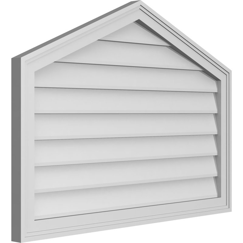 Ventilé à pignon non-fonctionnel Signature, H 26 po x l 36 po x P 1,5 po