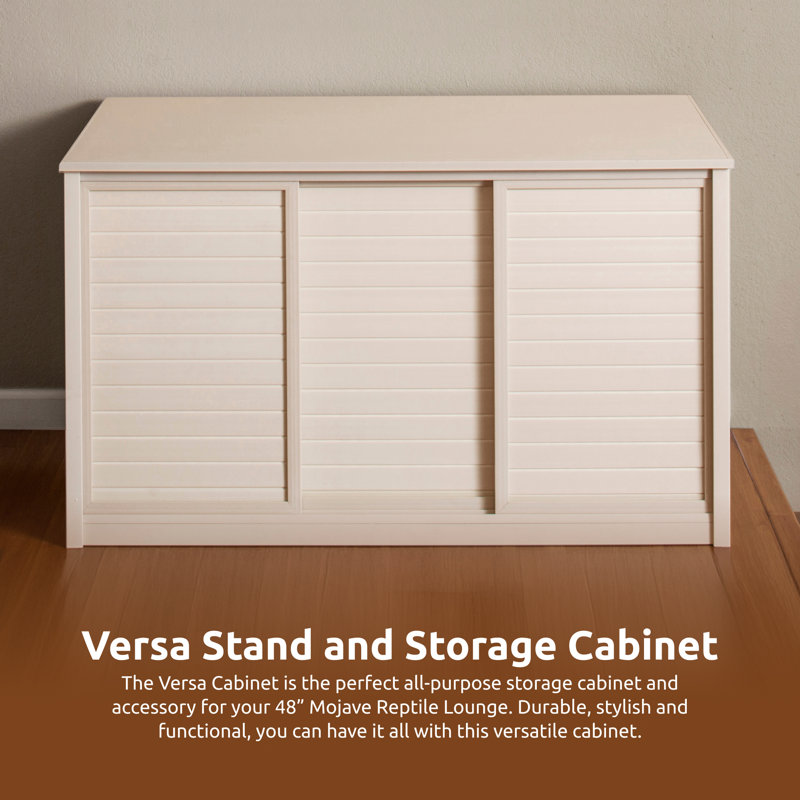 ECOFLEX 48 in. Versa Storage Cabinet in Maple, Beige