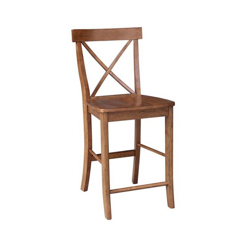 Ludivine Stool, Unfinished, Counter Stool (24" Seat Height)
