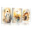 3 Piece Wrapped Canvas Print