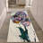 Chic Floral Patterned Soft Pile Rug with Intricate Detailing and Rich Color Tones Perfect for Adding Warmth and Style to Any Room-631199604