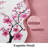 5-Piece Pink Cherry Blossom Queen Bedding Set (Queen/King/Cal King) - Microfiber Quilt + Pillow Shams-126327821