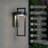 Iron Black Outdoor Wall Light Led Wall Sconce For Porch Patio Door with Remote-212700414-212700415