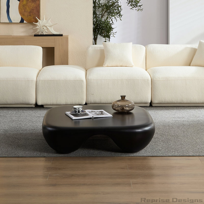 Table basse moderne pour le salon, Noir