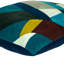 Coussin décoratif 100% coton 20 po x 20 po avec fermeture à glissière 20 po x 20 po