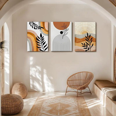 3 Piece Wrapped Canvas Print