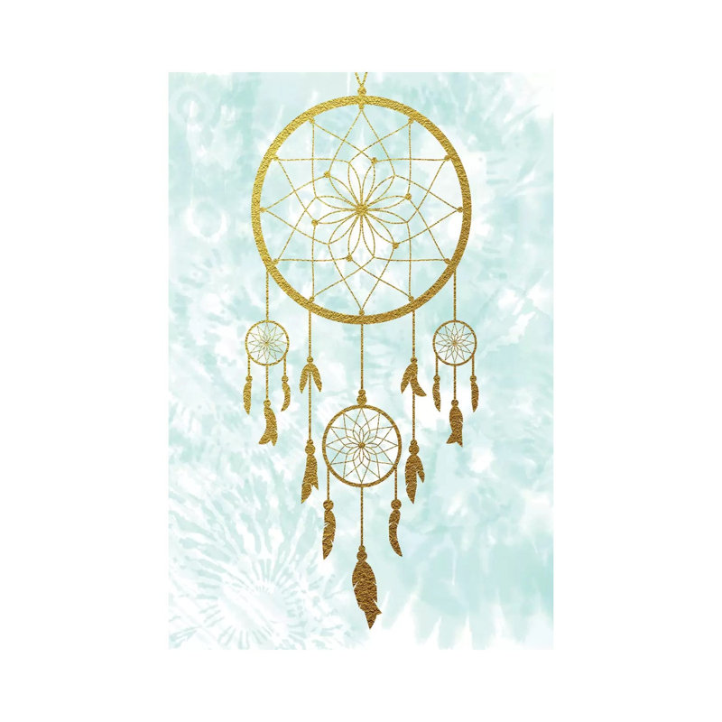 Dreamcatcher by Amanda Murray - Wrapped Canvas Print, 30.48cm H x 20.32cm W x 1.91cm D