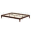 Structure de lit plateforme en bois de bambou massif-587884508