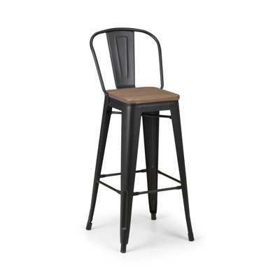 Ohlone Counter Stool with Metal Frame