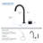 Circular X One Handle Two Holes Bathroom Vanity Sink Faucet with Drain-123849363