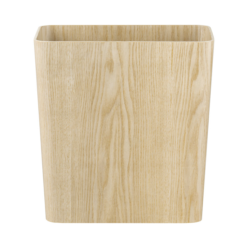 Corbeille pour déchets en bois massif 2,5 gallons Wilo
