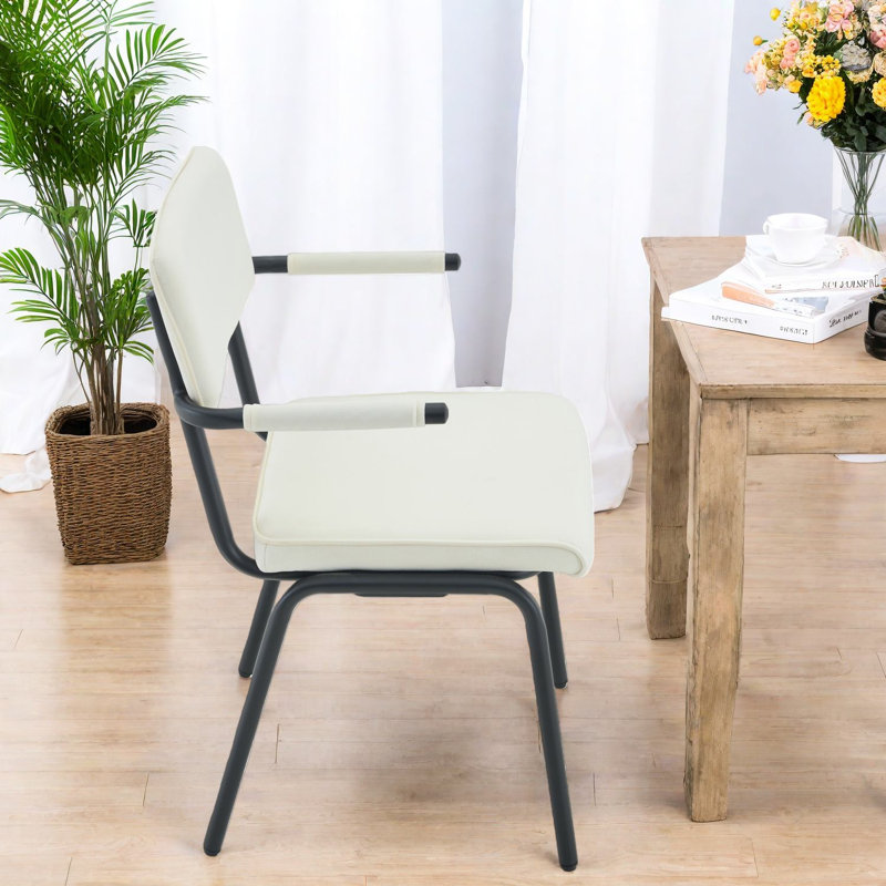 Chaises de salle à manger luxueuses en velours, métal durable de style moderne, parfaites pour la maison et les réceptions