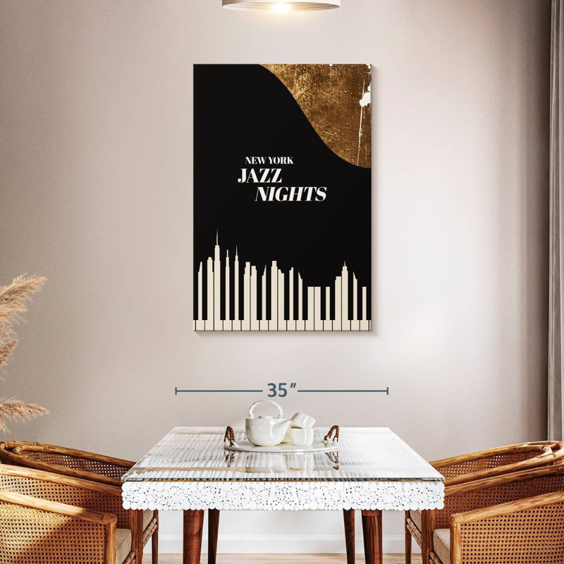 Abarca Jazz Nights, 45" H x 30" W