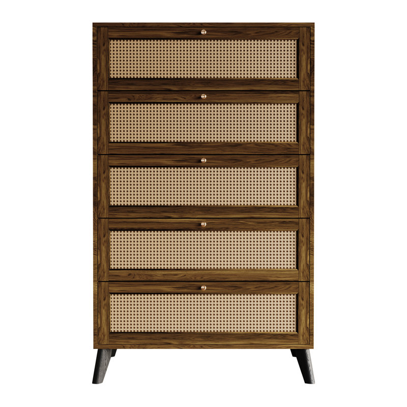 Commode Porston, Brun