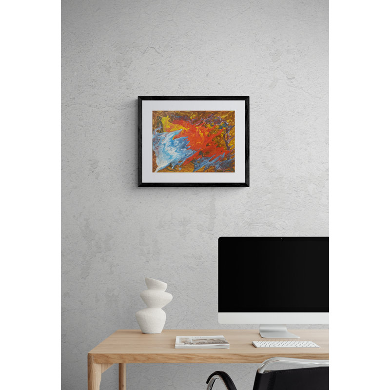 Anger Print by Alicia Lopez, 25.25" H x 31.25" W