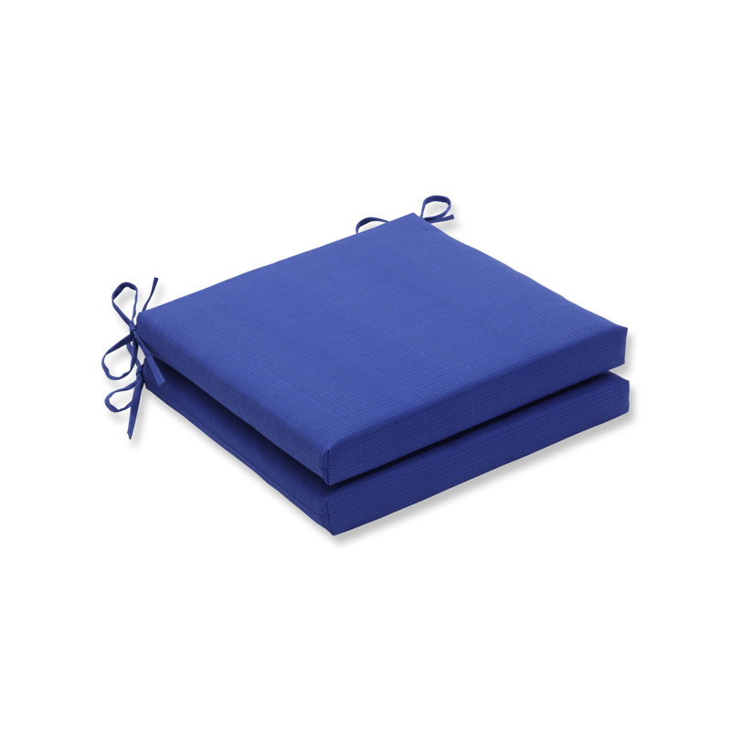 Outdoor 3'' Dining Chair Cushion, Light Navy T-Spun Polyester